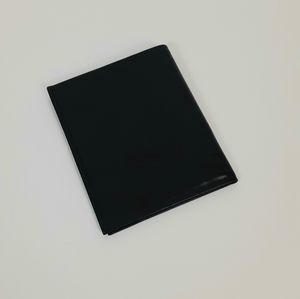 Rolfs black leather slim wallet